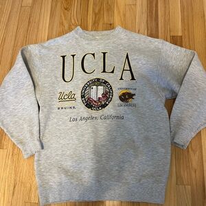 Vintage UCLA Bruins Crew Neck Sweatshirt GS Sports Size Medium Runs Big